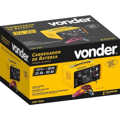 Carregador de bateria 127 V~ CBV 950 VONDER