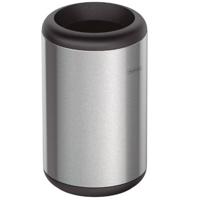 Lixeira Aço Inox Tramontina Portofino 10L Escritório Cesto de Lixo Médio Banheiro Cozinha