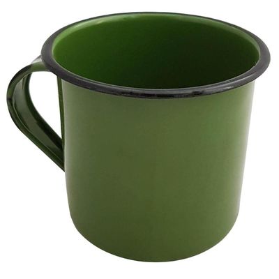 Jogo 6 Canecas Esmaltadas Café 400ml Ágata