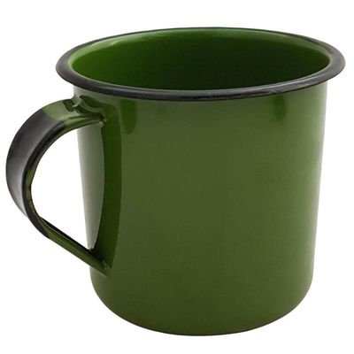 Jogo 6 Canecas Esmaltadas Café 400ml Ágata