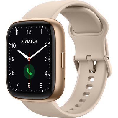 Relógio Smartwatch X-Watch Ref: Xswuqpi003 Pxtx Rosé Touch Screen