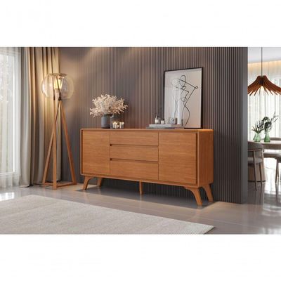 Buffet Sinus 2 Porta 3 Gavetas Mavaular Naturale