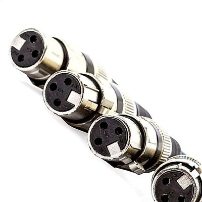 Multicabos Com Conectores Xlr 6 Vias - Cirilo Cabos, 6mts