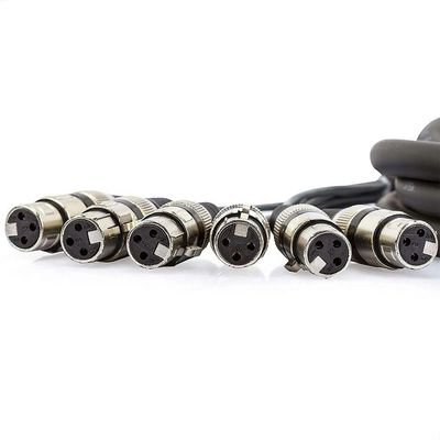 Multicabos Com Conectores Xlr 6 Vias - Cirilo Cabos, 6mts