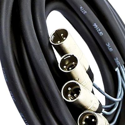 Multicabos Com Conectores Xlr 6 Vias - Cirilo Cabos, 6mts