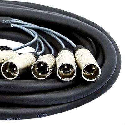 Multicabos Com Conectores Xlr 6 Vias - Cirilo Cabos, 6mts