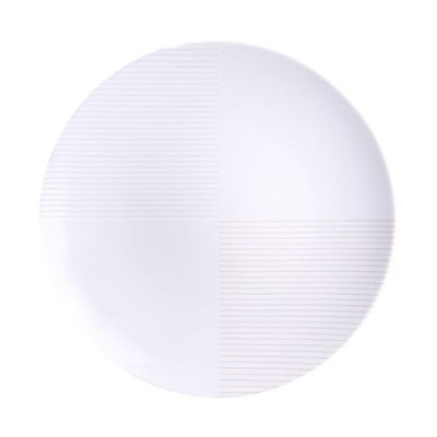Prato Sobremesa Tramontina Grid em Porcelana Decorada 21 cm