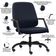 Cadeira Executiva Diretor Base Giratória Hub F02 Sintético Azul - Lyam Decor