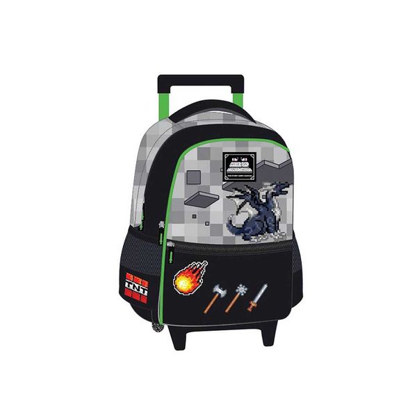 Mochilete Infantil Gosuper Games Aod Cinza