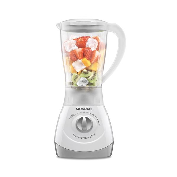 Liquidificador Mondial Easy Power L-550-W Branco - 127V Liquidificador Mondial Easy Power L-550-W Branco - 127V