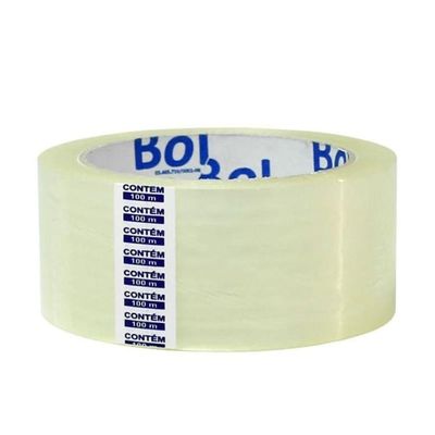 72 Rolos Fita Adesiva Transparente 45 X 100m Bol (caixa Fechada)