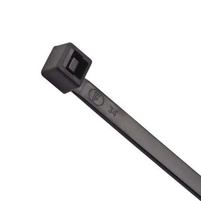 Abraçadeira Cinta 2,5 X 150mm Preta Uv - Kit Com 100 Unidades - Resistente Ao Sol E Intempéries