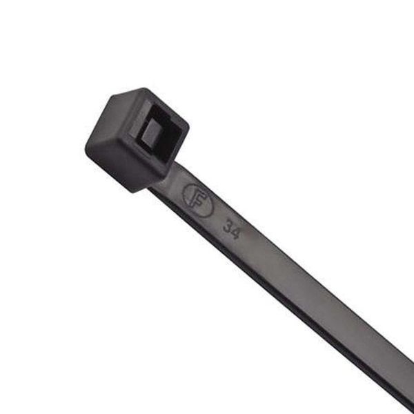 Abraçadeira Cinta 2,5 X 150mm Preta Uv - Kit Com 100 Unidades - Resistente Ao Sol E Intempéries