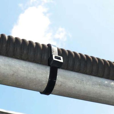 Abraçadeira Cinta 2,5 X 150mm Preta Uv - Kit Com 100 Unidades - Resistente Ao Sol E Intempéries