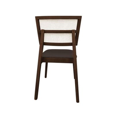 Kit 4 Cadeiras De Jantar Tela Premium Madeira Maciça Manuela Marrom Veludo Mel