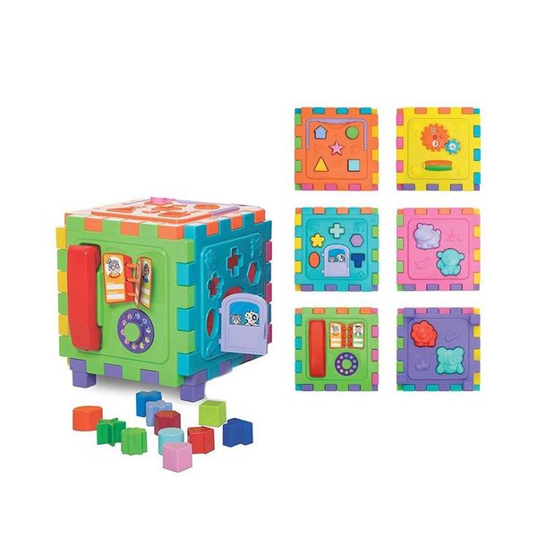 Cubo Didático Mercotoys Grande Cubo Didático Mercotoys Grande