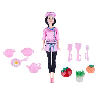 Boneca Luna Chef Menu CV244128 PF