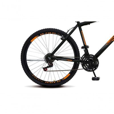 Bicicleta Cazelle Cb 500, Aro 26 Comum Natural, 36 Raias, 18 Marchas, Freios V-brake E Suporte De Guidão Down Hill Colli