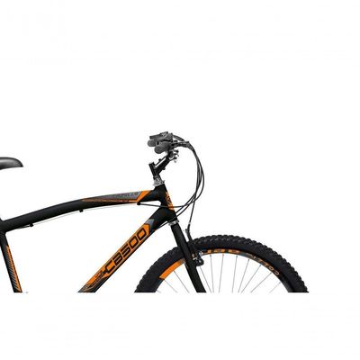 Bicicleta Cazelle Cb 500, Aro 26 Comum Natural, 36 Raias, 18 Marchas, Freios V-brake E Suporte De Guidão Down Hill Colli