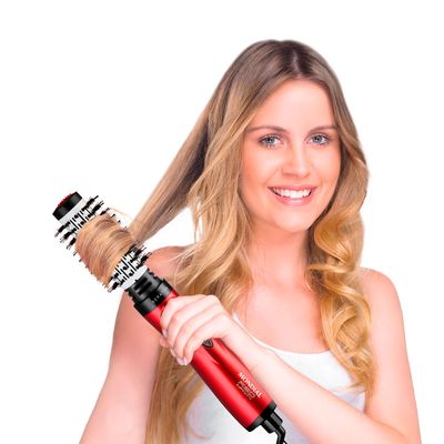 Escova Rotativa Mondial Infinity Keratin  ER-11-KR 1000W Vermelha - 220V