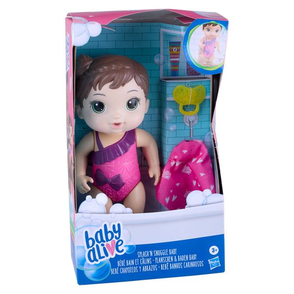 Boneca Baby Alive Banhos Carinhosos