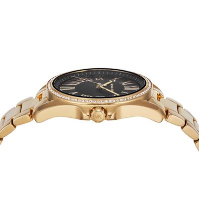 Relógio Michael Kors Feminino Ref: Mk4852/1dn Fashion Dourado