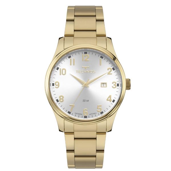 Relógio Technos Masculino Ref: 2115tzd/1k Classic Dourado