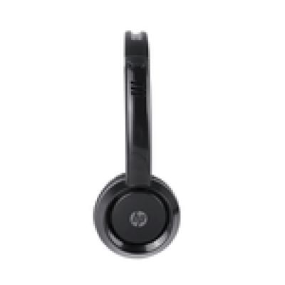 Headset HP DHE-8009 Black, Conexão P2, Som Profissional