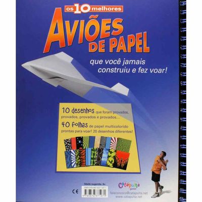 Livro Aviões de Papel - Catapulta