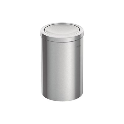 Lixeira Inox Tramontina Swing com Acabamento Polido e Tampa Basculante 20 L