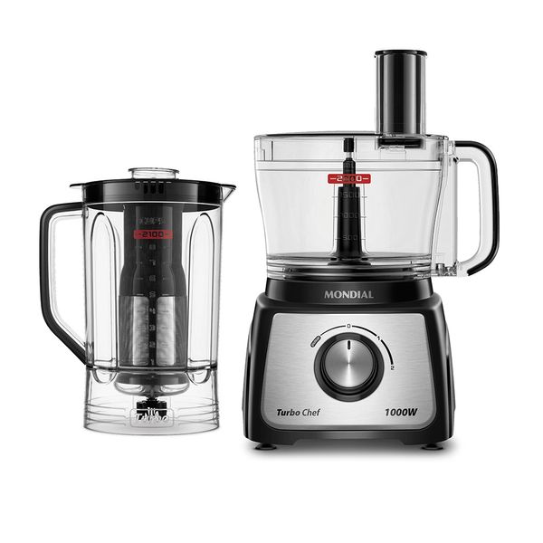 Multiprocessador de Alimentos Mondial MPN-01-BE 7 em 1 - 220V