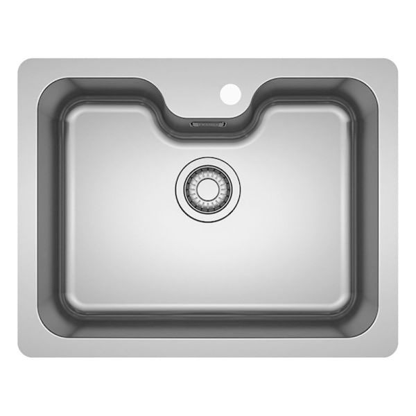 CUBA FRANKE DE COZINHA BELL BCX 110-55 TL 545X415MM REF. 16096 (SEM ACESSÓRIOS)