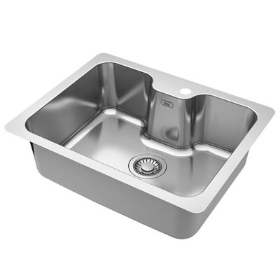 CUBA FRANKE DE COZINHA BELL BCX 110-55 TL 545X415MM REF. 16096 (SEM ACESSÓRIOS)