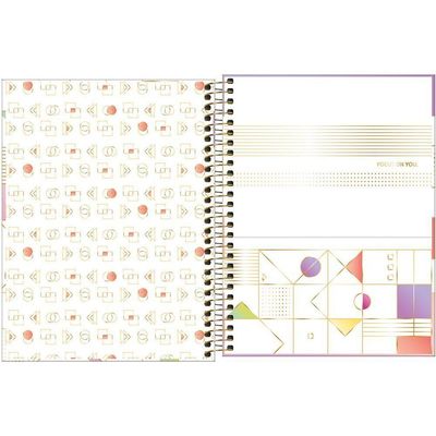 Caderno Espiral Capa Dura Colegial Midtown 1 Matéria 80 Folhas Tilibra Estampa 1