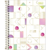 Caderno Espiral Capa Dura Colegial Midtown 1 Matéria 80 Folhas Tilibra Estampa 1