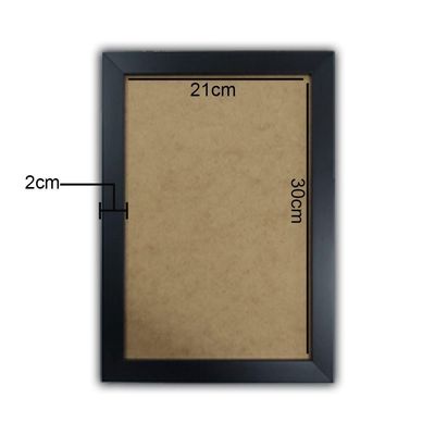 Kit 10 Certificados/Diplomas A4 Com Tela De Acetato E Mdf Titulo Moldura Branca