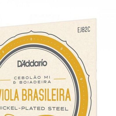Encordoamento Viola Brasileira Cebolão Ej82c