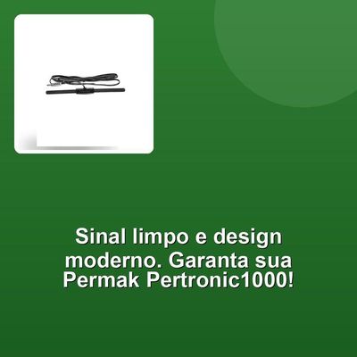 Antena Eletronica Permak Para-brisa Pertronic1000 Universal
