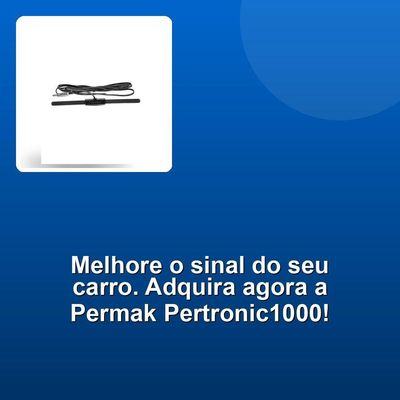 Antena Eletronica Permak Para-brisa Pertronic1000 Universal