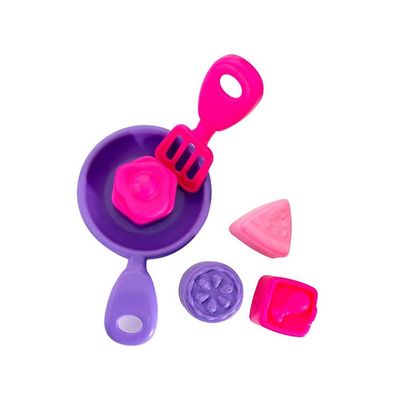 Mini Cozinha Rosa Fogão Forno + Liquidificador + Acessórios