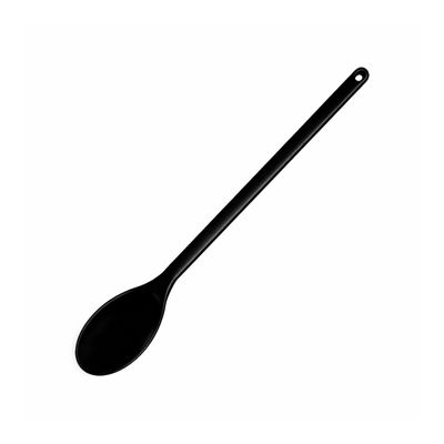 Colher Profissional Cabo Longo Polipropileno Preta 45cm