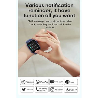 SmartWatch COLMI p71 À prova D'Água 40 / Preto