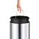 Lixeira Automática Redonda Inox Preto 40 Litros com Sensor