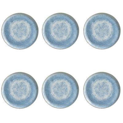 Conjunto De Pratos De Sobremesa 06 Peças Bio Wave Porto