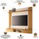 Painel Para TV 70 Pol com Bancada Suspensa Soleil B01 Cinamomo Off White - Lyam Decor