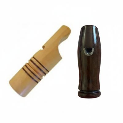 Apito Inhambu Açu Modelo 05 + Apito Macuco Com Chumbo