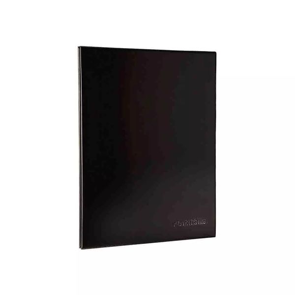 Pasta Catálogo Dac A3 Capa Preta Visor com 04 Colchetes, 10 Envelopes Plásticos Transparentes Médios