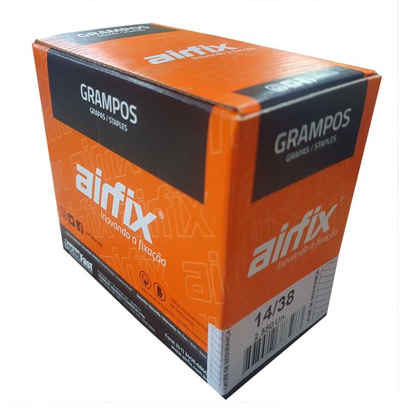 Grampo Para Grampeador 14/38 CX 2.550 Unidades - Airfix