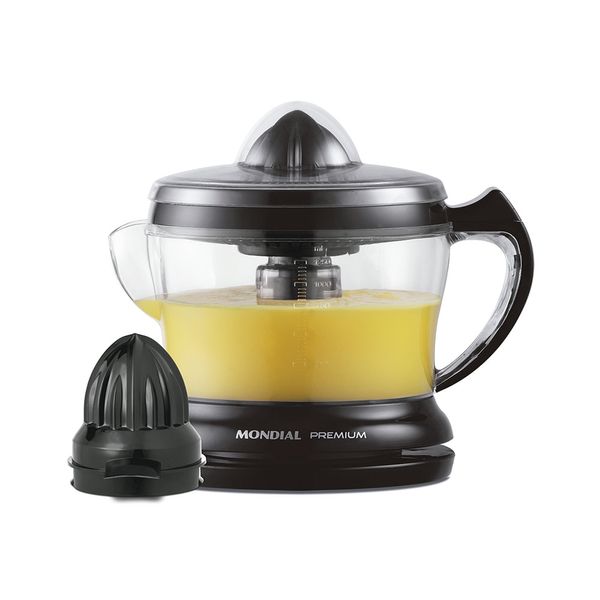Espremedor de Frutas Mondial Premium E02 1,25L Preto 30W - 220V