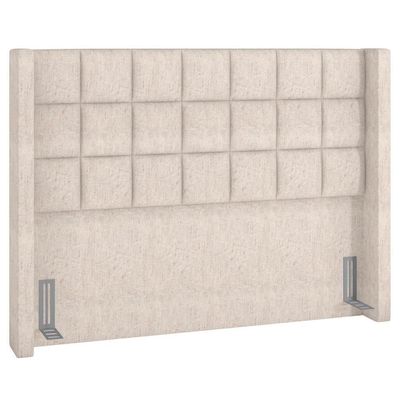 Cabeceira Cama Casal 140cm Pisa P02 Linho Cru - Mpozenato